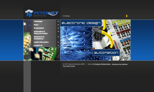 Peternet Electronics Website 2008